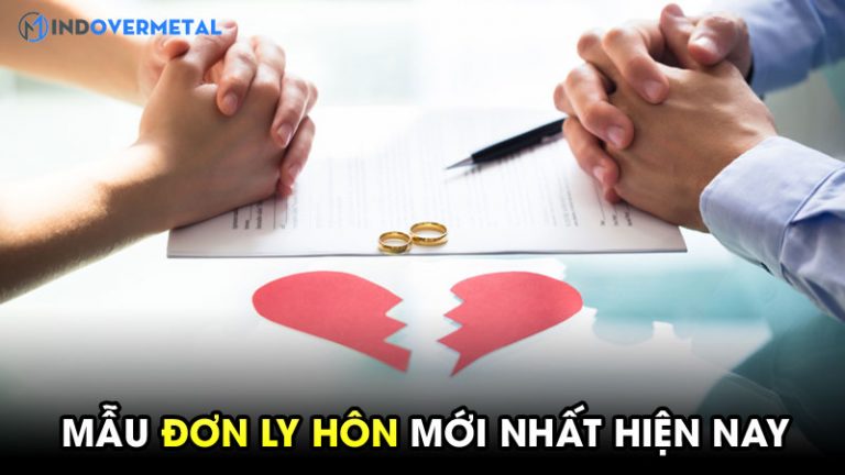 100 mẫu đơn ly hôn mới nhất 2021, đưa là ký!