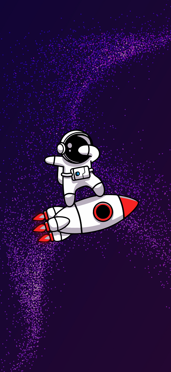 Sforum - Trang thông tin công nghệ mới nhất cute-astronaut-wallpaper Mời bạn đọc tải về bộ hình nền phi hành gia siêu dễ thương dành cho iPhone (Phần 2) 
