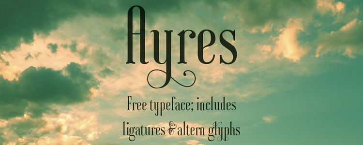 ayers-free-font-serif