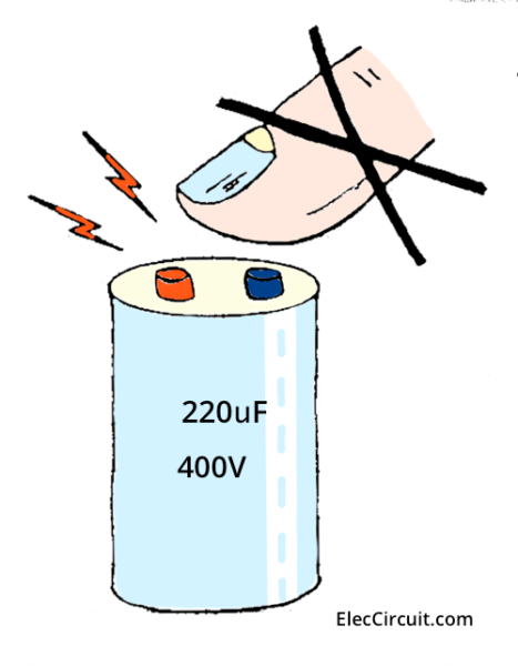 Warning-Capacitor-Discharges-High-voltage
