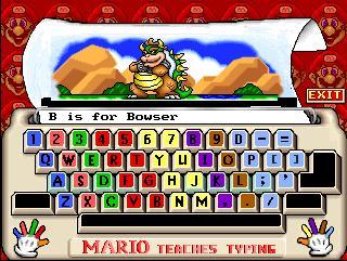 Mario Teaches Typing – Phần mềm gõ 10 ngón cho trẻ em miễn phí 