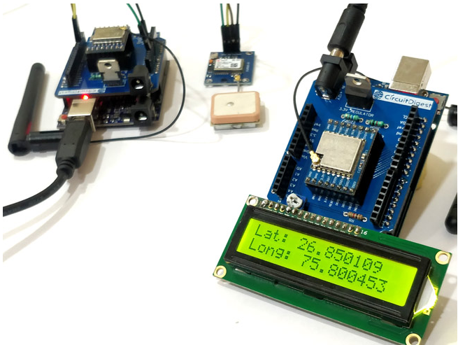 Mạch định vị GPS sử dụng Arduino và LoRa Shield