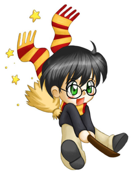 Hình ảnh Harry Potter chibi cute