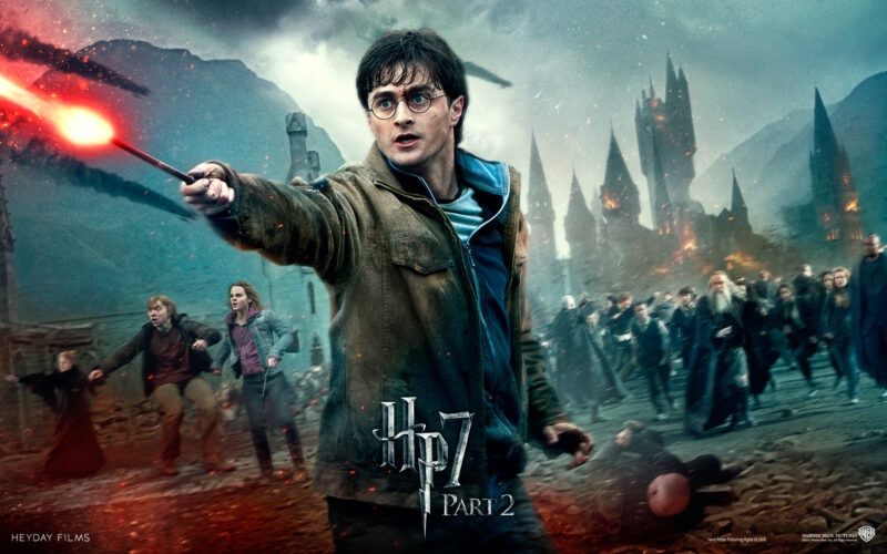 hình ảnh Harry potter đấu tay đôi với voldy