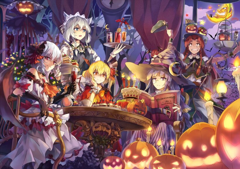 hình ảnh anime halloween đẹp và hấp dẫn