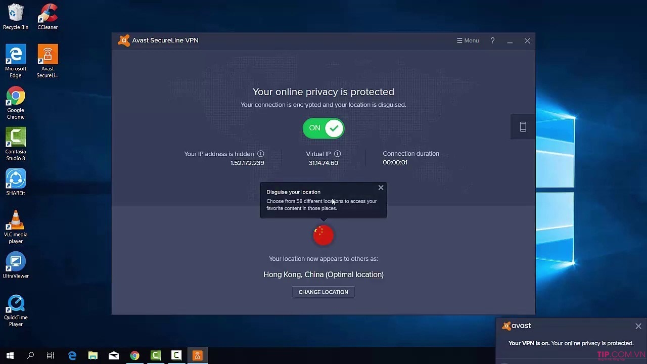  Chia sẻ bộ key Avast Secureline VPN bản quyền vĩnh viễn 2020 2021