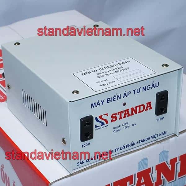 Bộ đổi nguồn 220V sang 110V-100V-120V Standa 2000VA