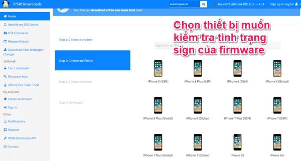 Sforum - Trang thông tin công nghệ mới nhất a7Sel-600x321 Hướng dẫn kiểm tra tình trạng sign firmware của thiết bị iOS 
