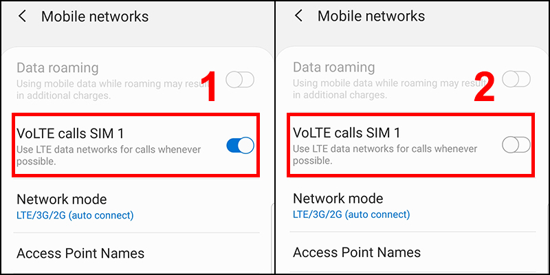 Cách tắt SIM trên điện thoại Android