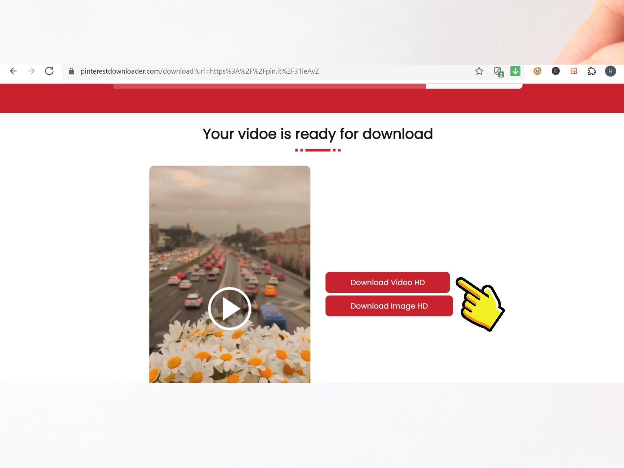 Sforum - Trang thông tin công nghệ mới nhất 20-1 Hướng dẫn cách tải video Pinterest về điện thoại và máy tính trong tích tắc 