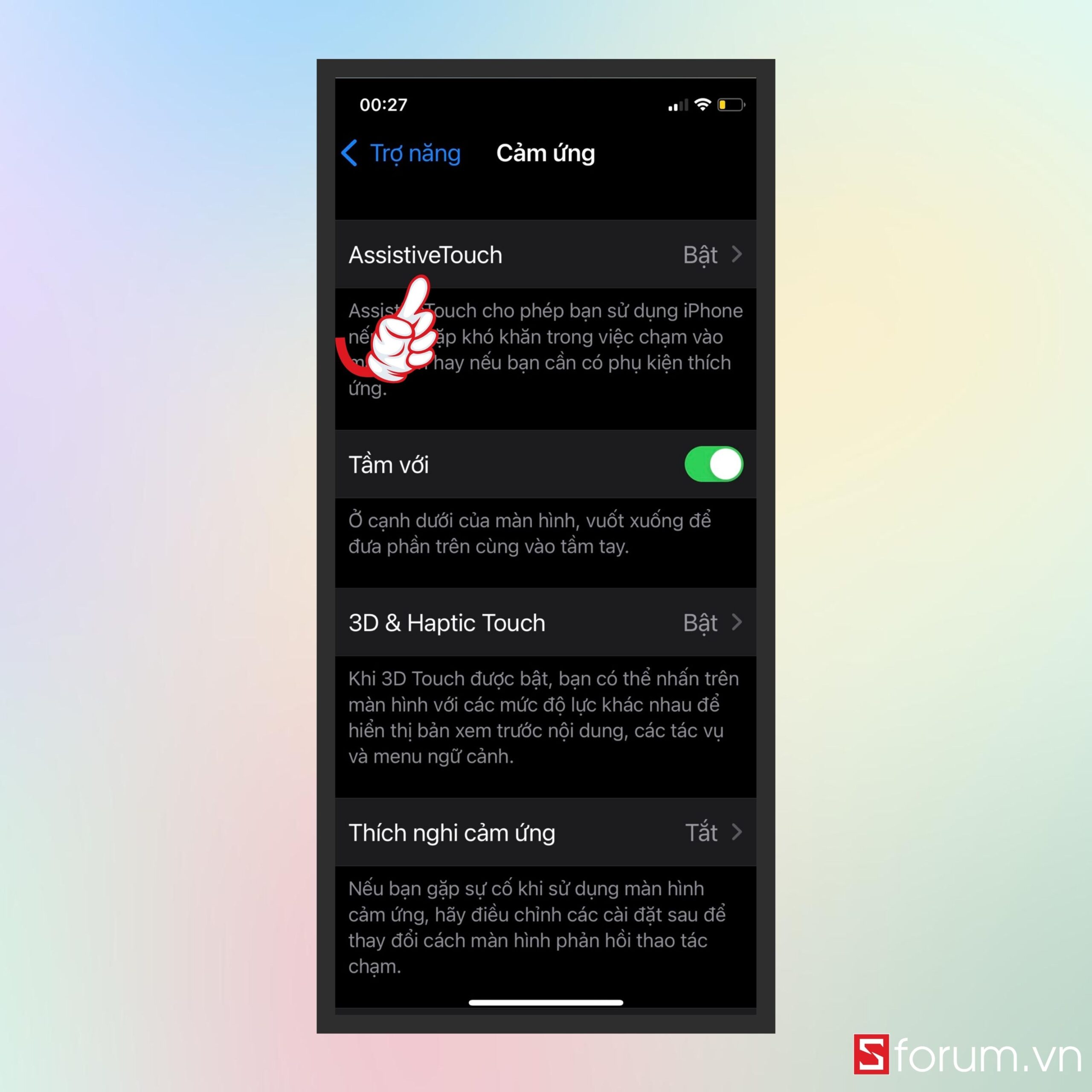 Sforum - Trang thông tin công nghệ mới nhất 4-5-scaled Sử dụng AssistiveTouch trên iPhone để tải ứng dụng trong App Store 