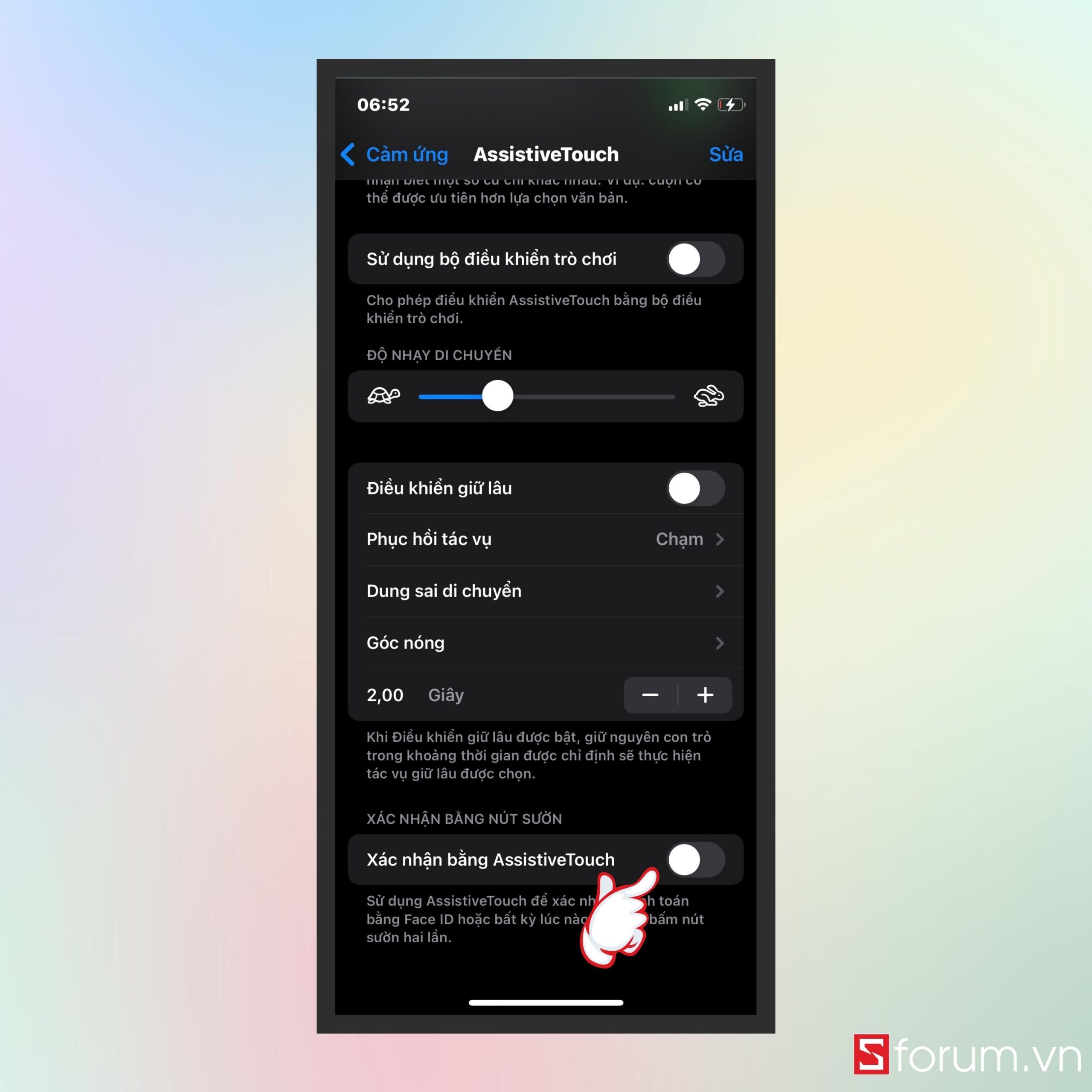 Sforum - Trang thông tin công nghệ mới nhất 6-6-scaled Sử dụng AssistiveTouch trên iPhone để tải ứng dụng trong App Store 