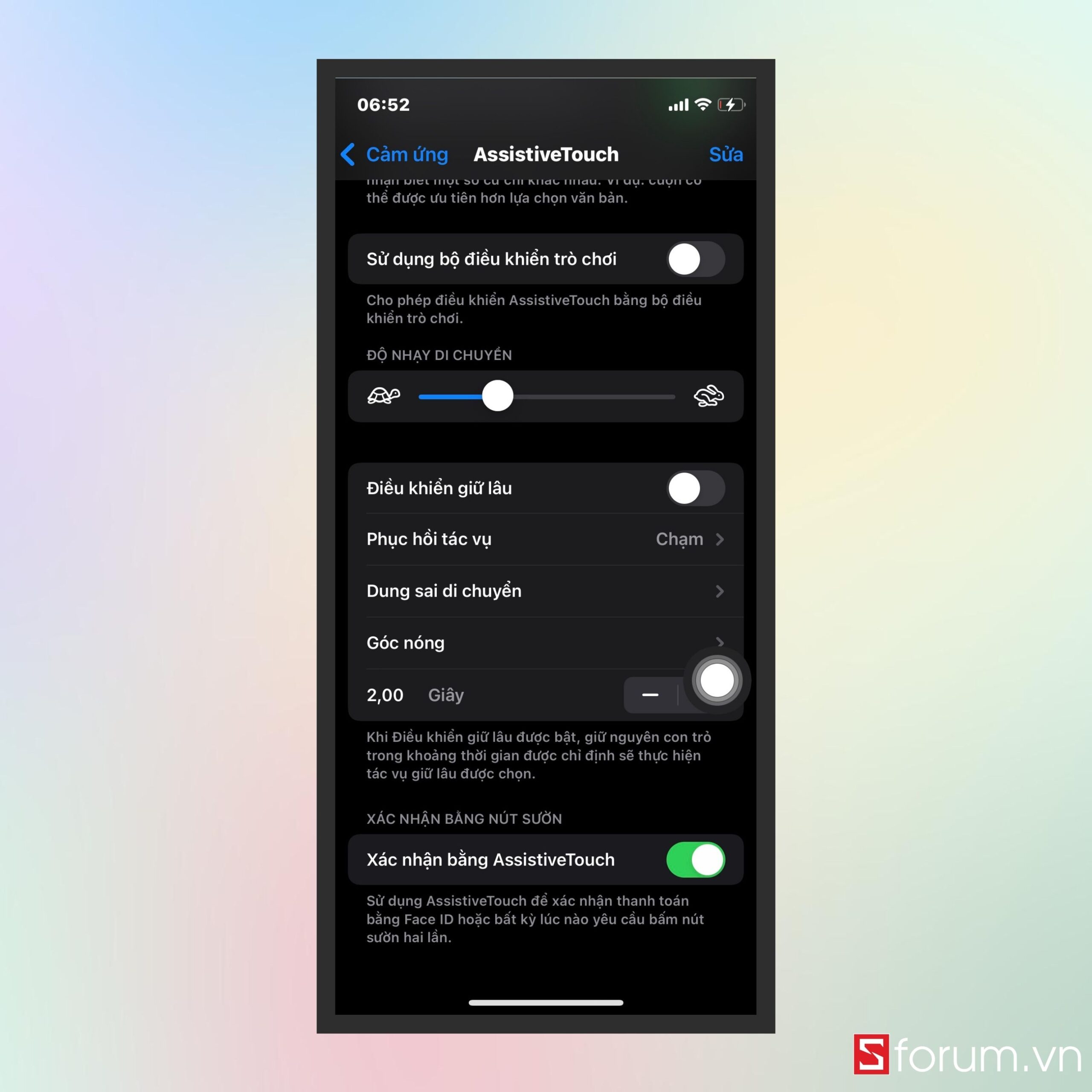 Sforum - Trang thông tin công nghệ mới nhất 8.1-scaled Sử dụng AssistiveTouch trên iPhone để tải ứng dụng trong App Store 