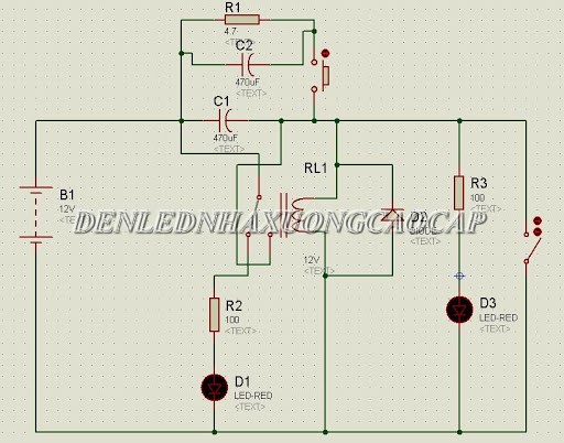 Mạch đèn led 12V