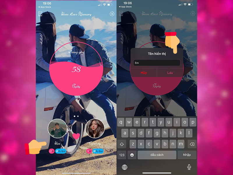 Sforum - Trang thông tin công nghệ mới nhất 2-28 Đếm ngày yêu nhau bằng app Been Love Memory trên điện thoại 