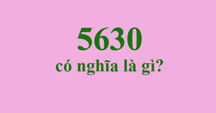 5630 là gì? – Xgame