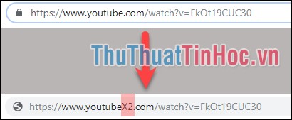 Thêm “X2” vào sau chữ Youtube