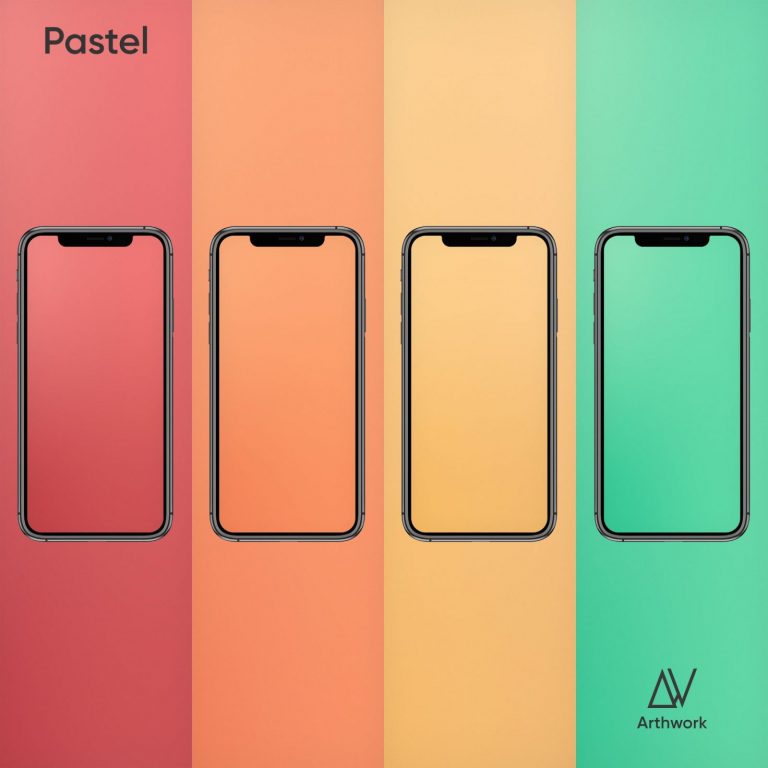 Mời bạn đọc tải về bộ hình nền Pastel dành cho iPhone và iPad
