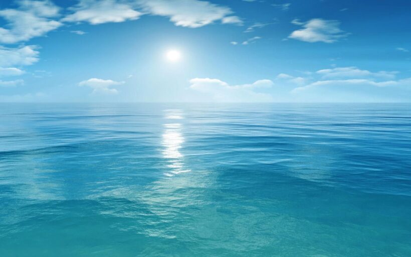 Hình ảnh biển xanh mênh mông đẹp