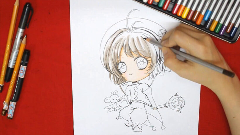 Cách vẽ anime chibi dễ thương