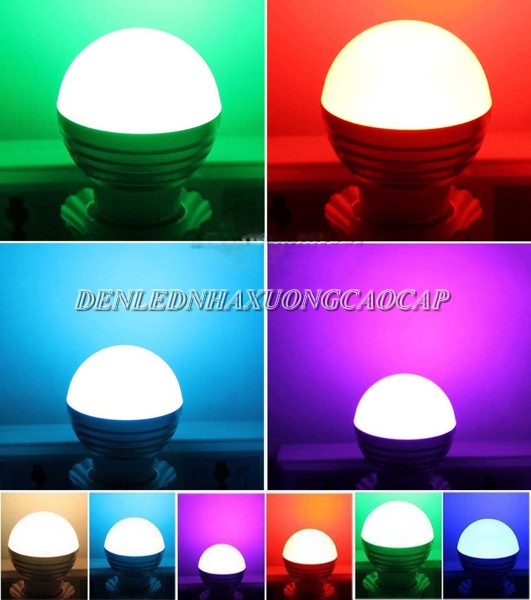 Điện áp của đèn led có thể quy định màu ánh sáng khi đèn chiếu sáng