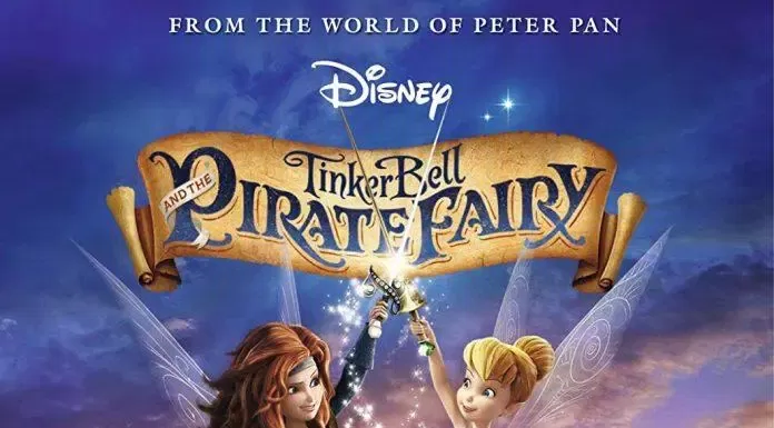 Poster phim The Pirate Fairy - Tinker Bell Và Hải Tặc Tiên (2014) (Ảnh: Internet)