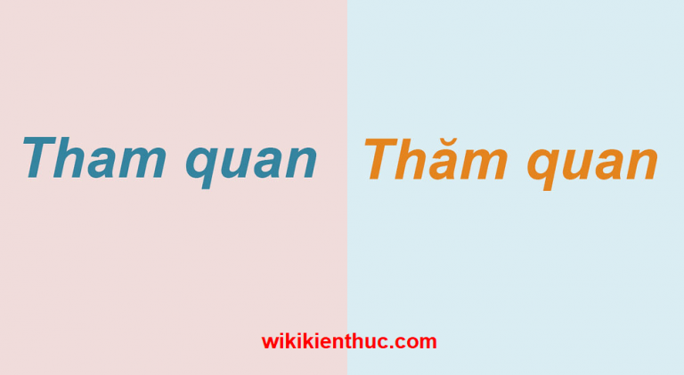 Tham Quan hay Thăm Quan? Từ nào mới đúng chính tả Tiếng Việt?